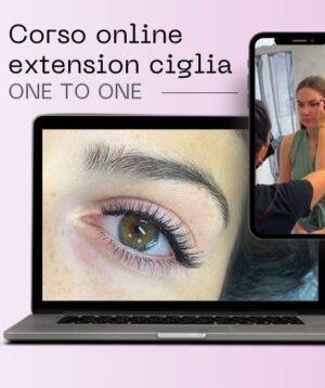 Corso online Extension ciglia One to One